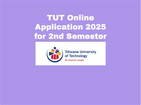 Online application for 2nd semester .